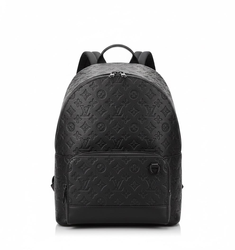 Louis Vuitton Christopher PM Monogram Eclipse Backpack – Black Embossed Leather