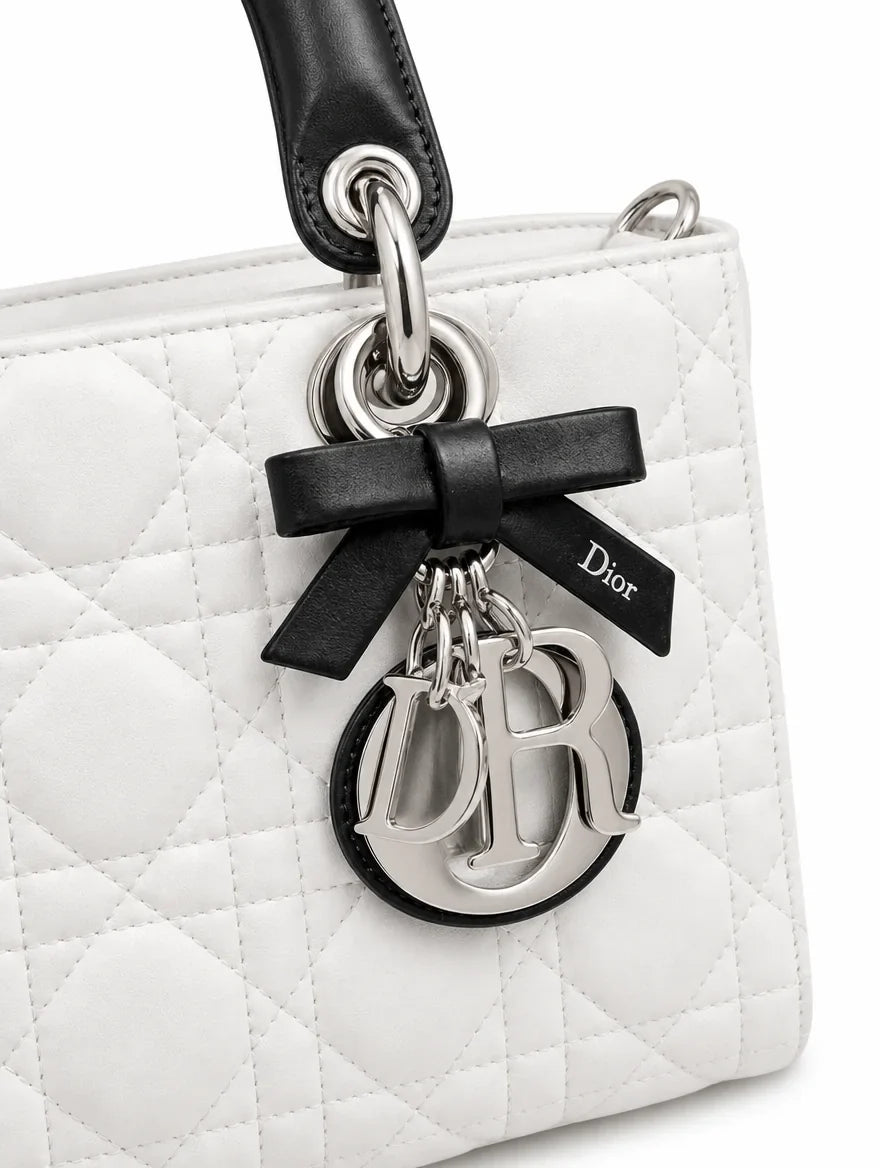 Lady Diour silver hardware - side