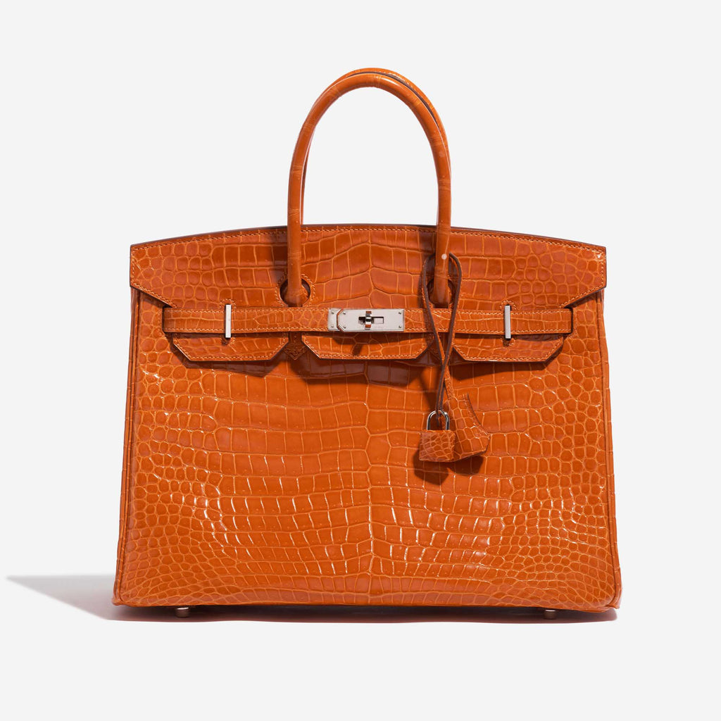 HÉR Birkin Crocodile-Embossed Handbag