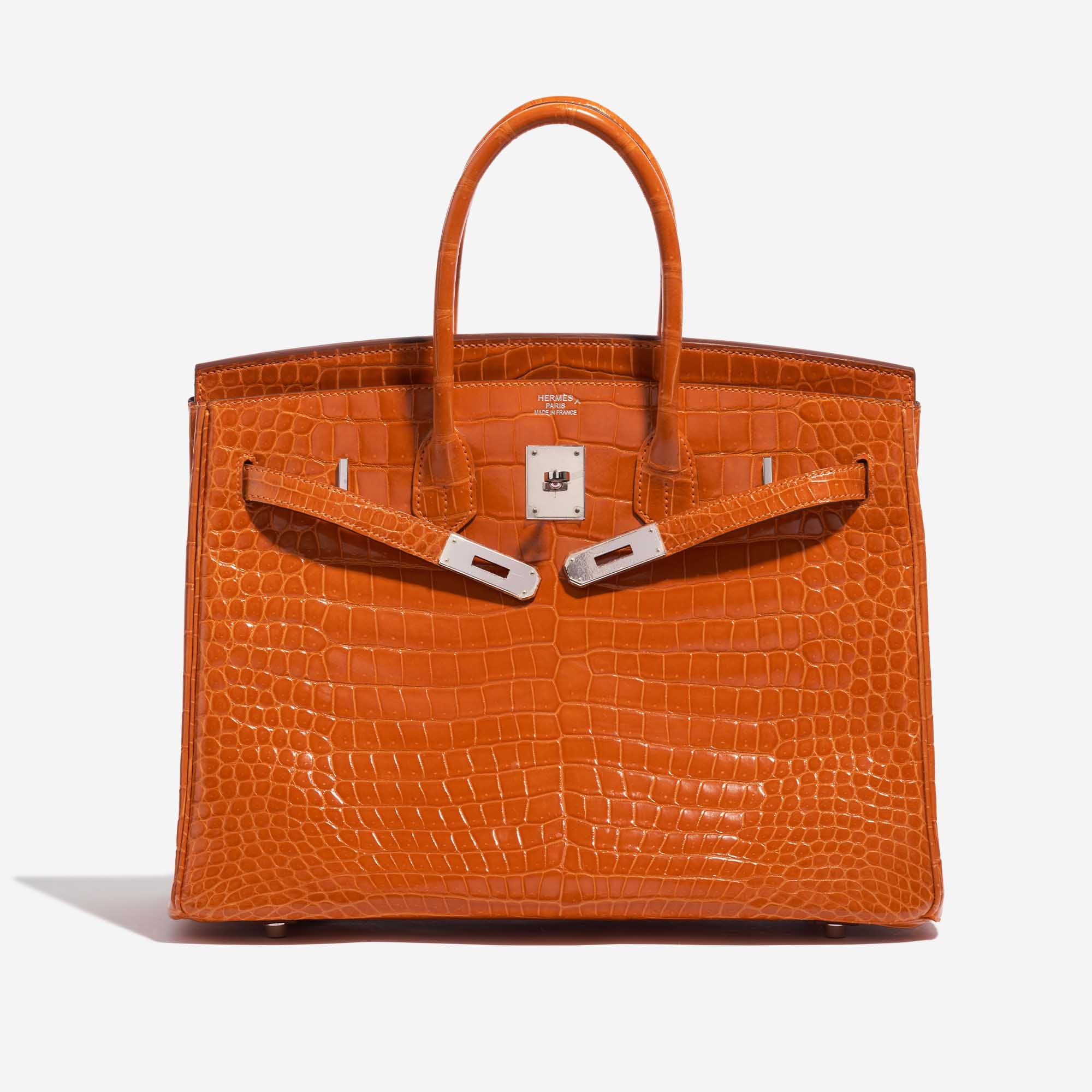 HÉR Birkin Crocodile-Embossed Handbag