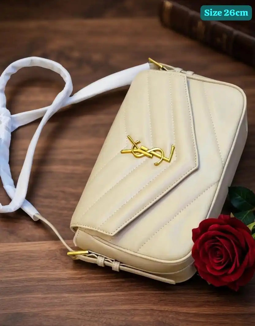 YSL Quilted Crossbody Bag