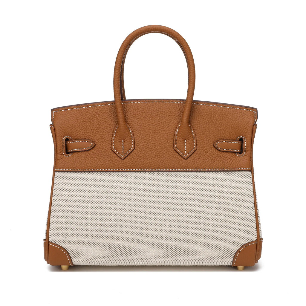 HER Birkin Two-Tone Top Handle Bag