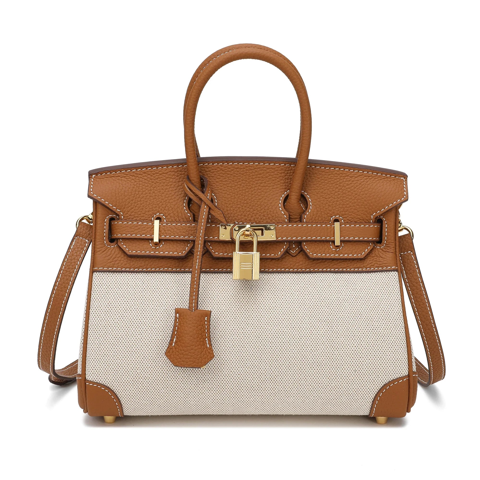 HER Birkin Two-Tone Top Handle Bag