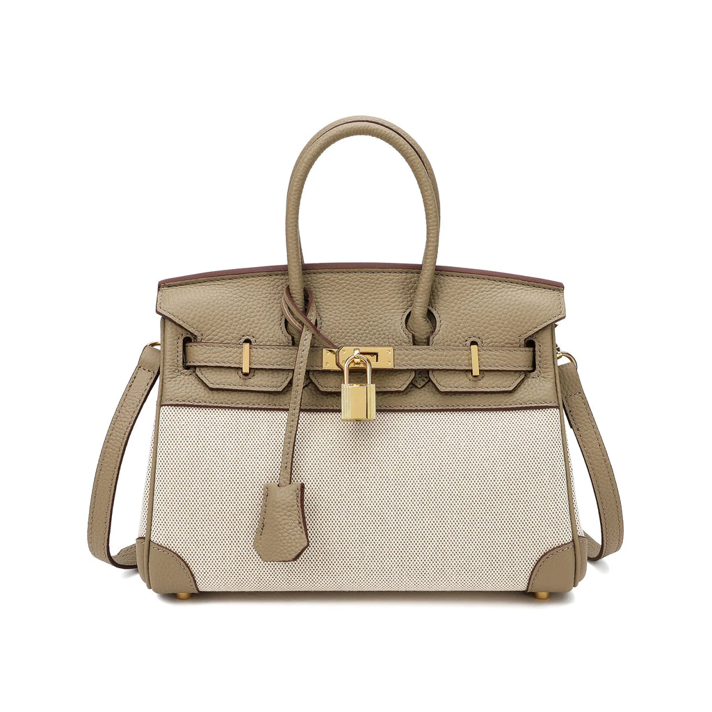 HER Birkin Two-Tone Top Handle Bag