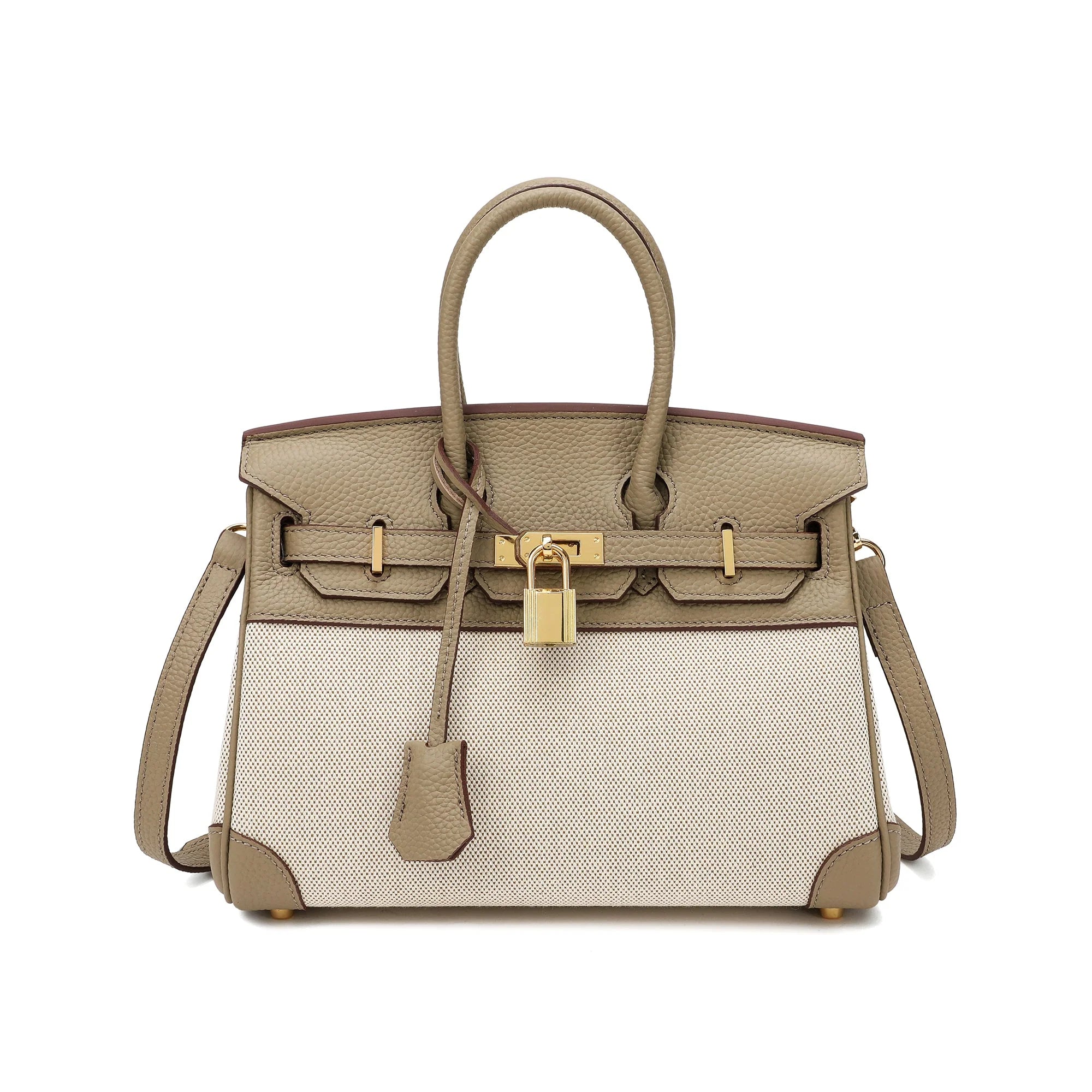 HER Birkin Two-Tone Top Handle Bag