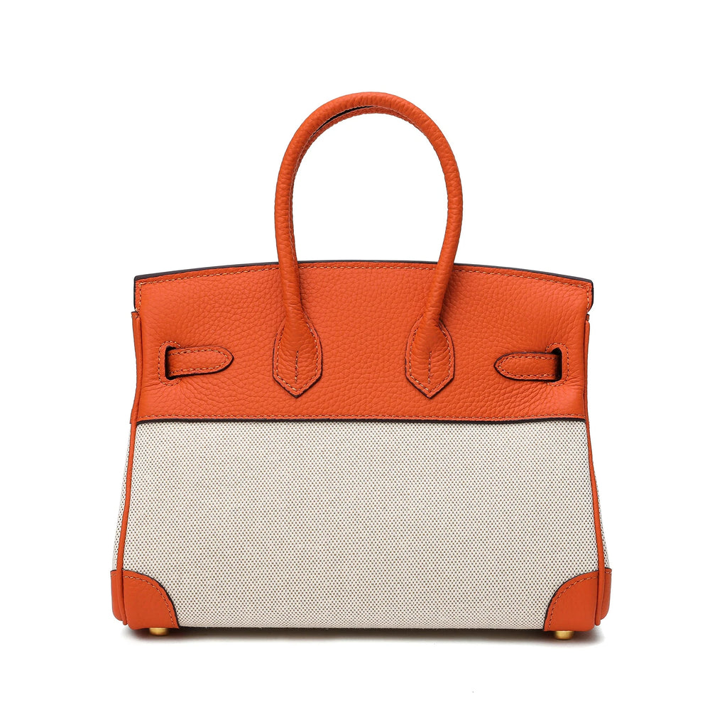 HER Birkin Two-Tone Top Handle Bag