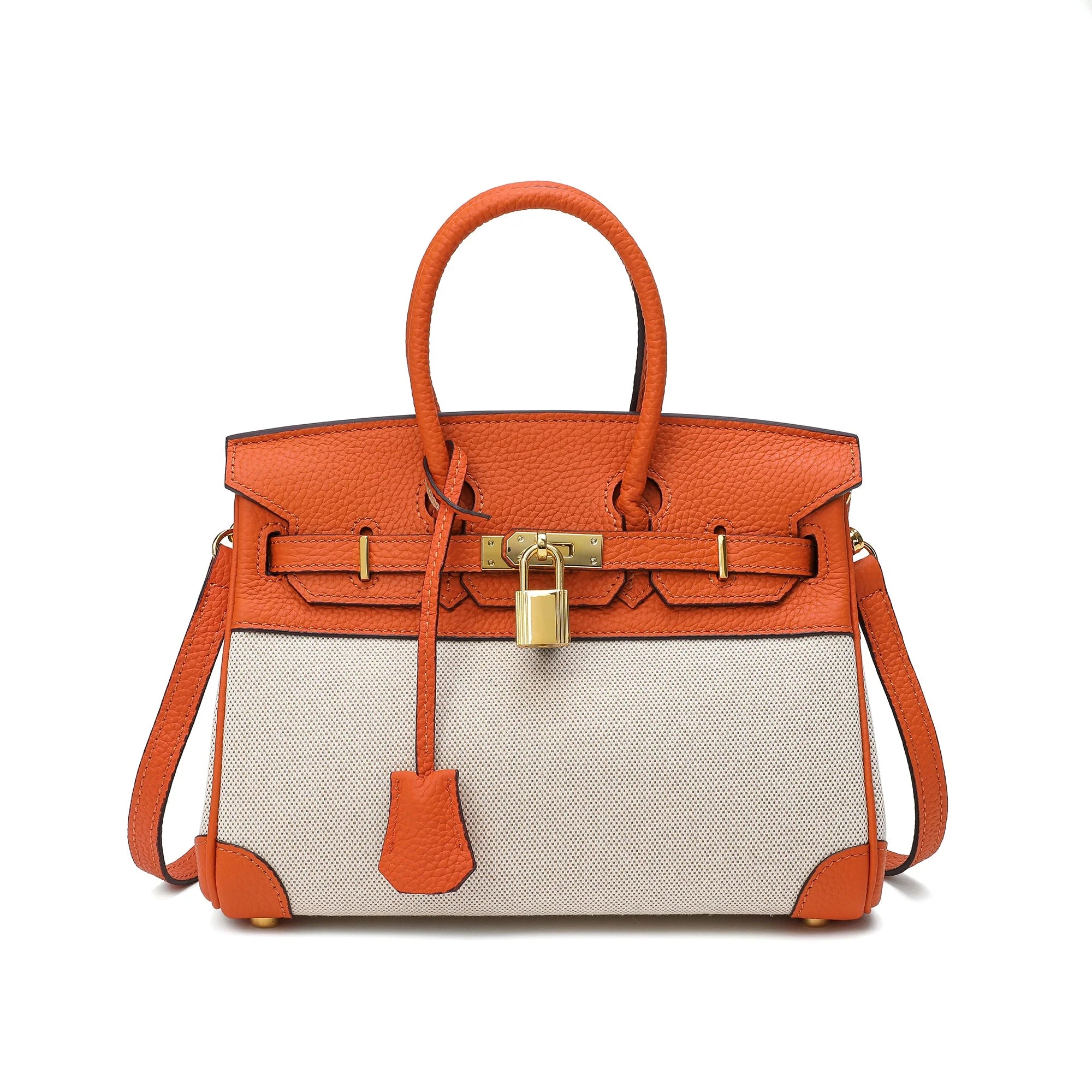 HER Birkin Two-Tone Top Handle Bag
