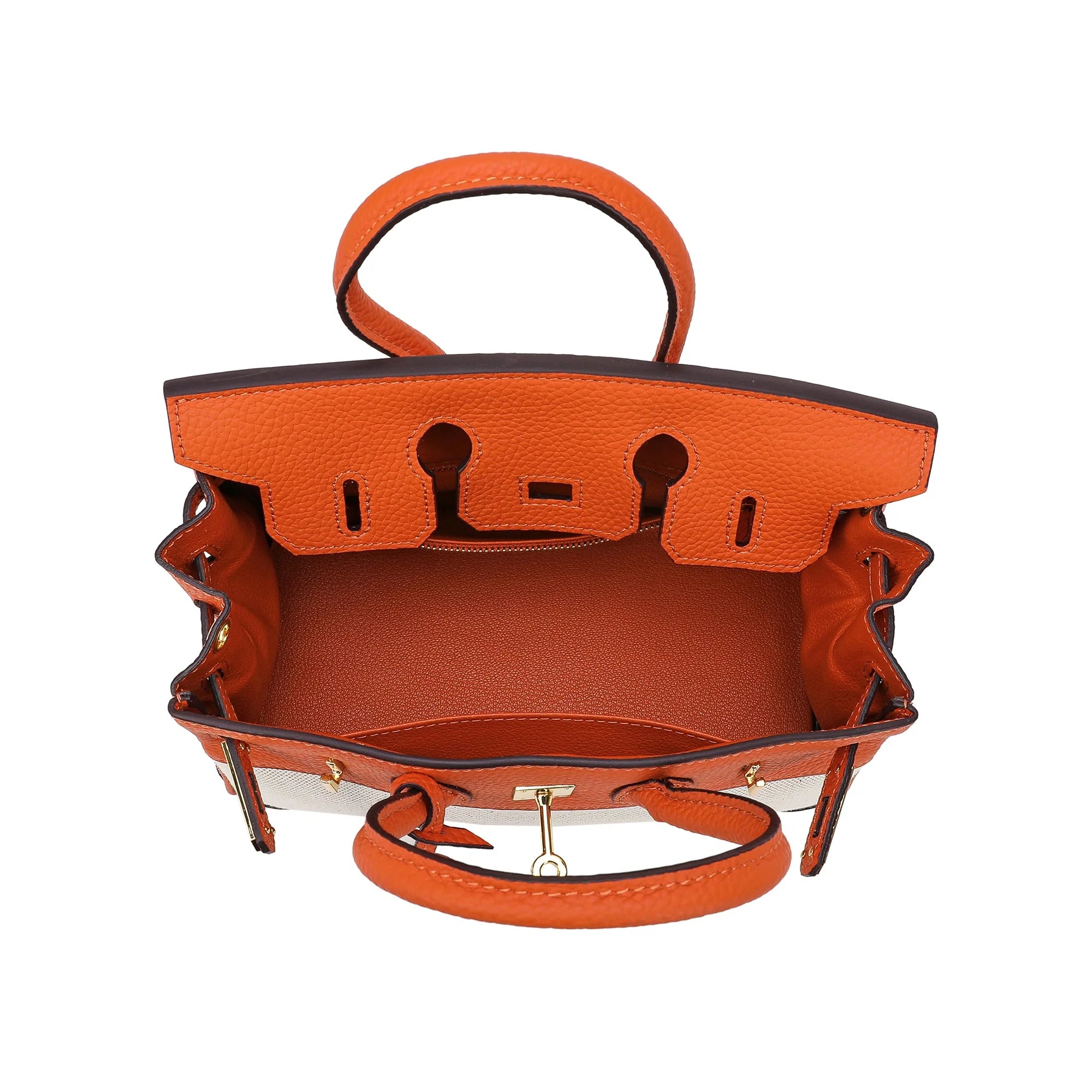 HER Birkin Two-Tone Top Handle Bag