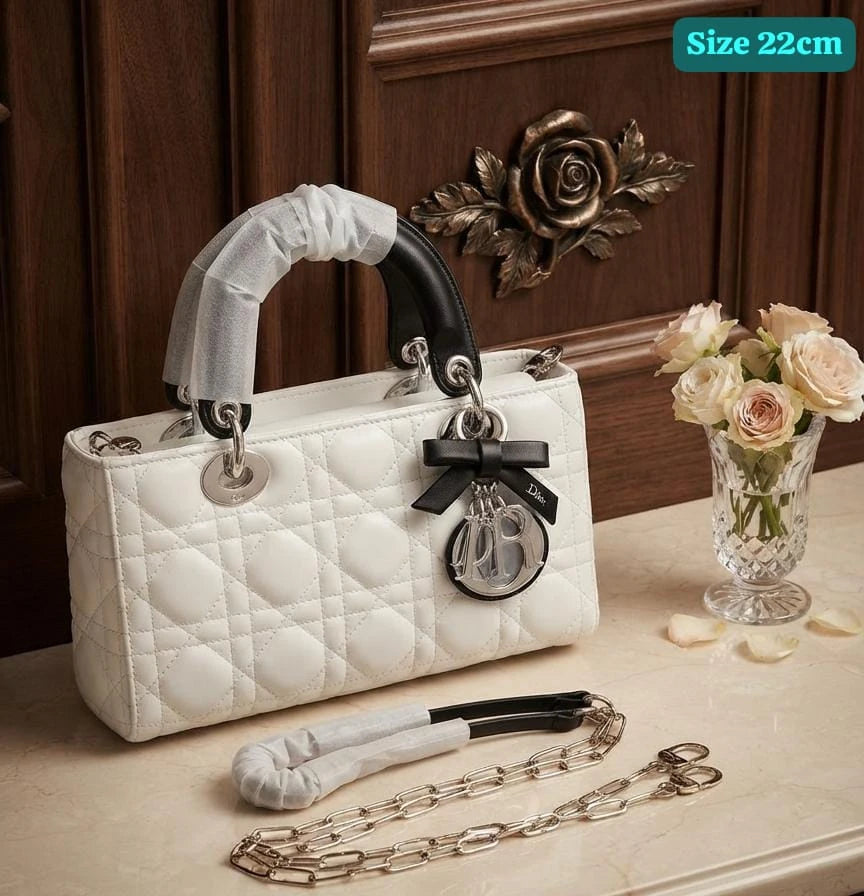 Lady Diour silver hardware