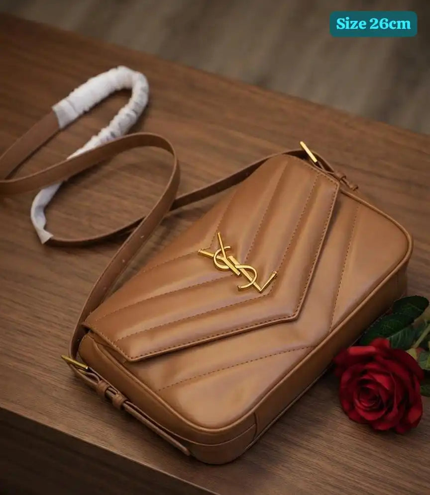 YSL Quilted Crossbody Bag