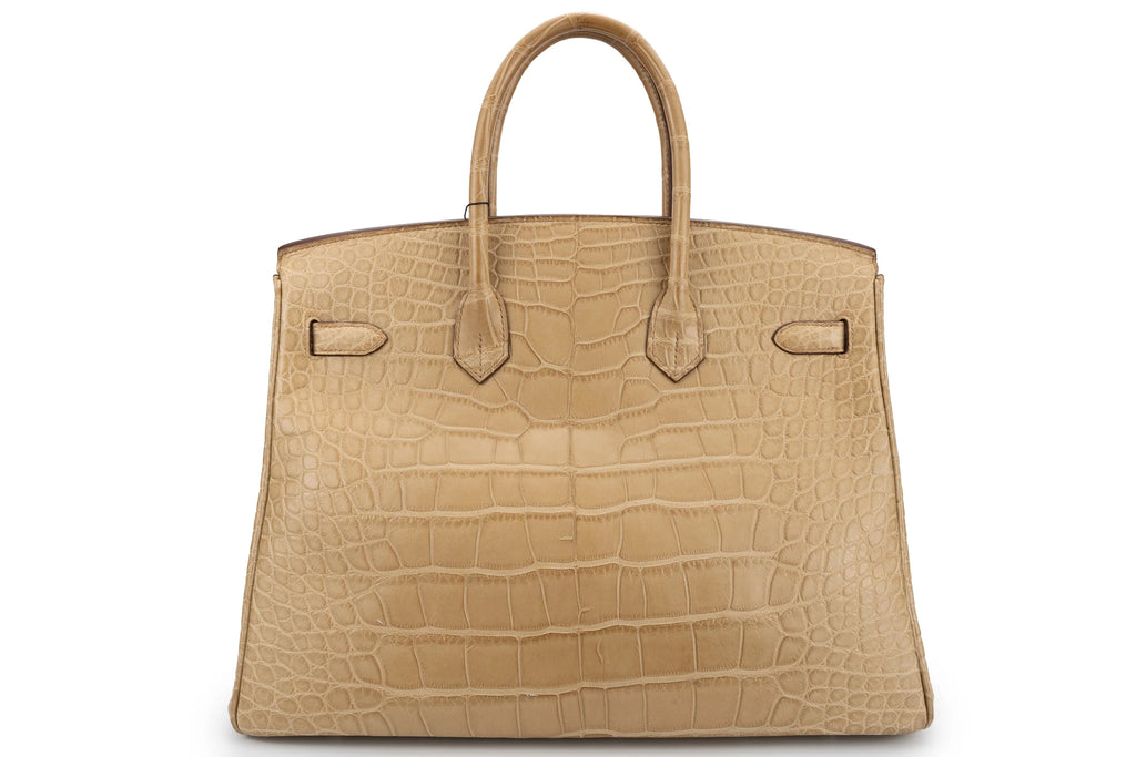 HÉR Birkin Crocodile-Embossed Handbag