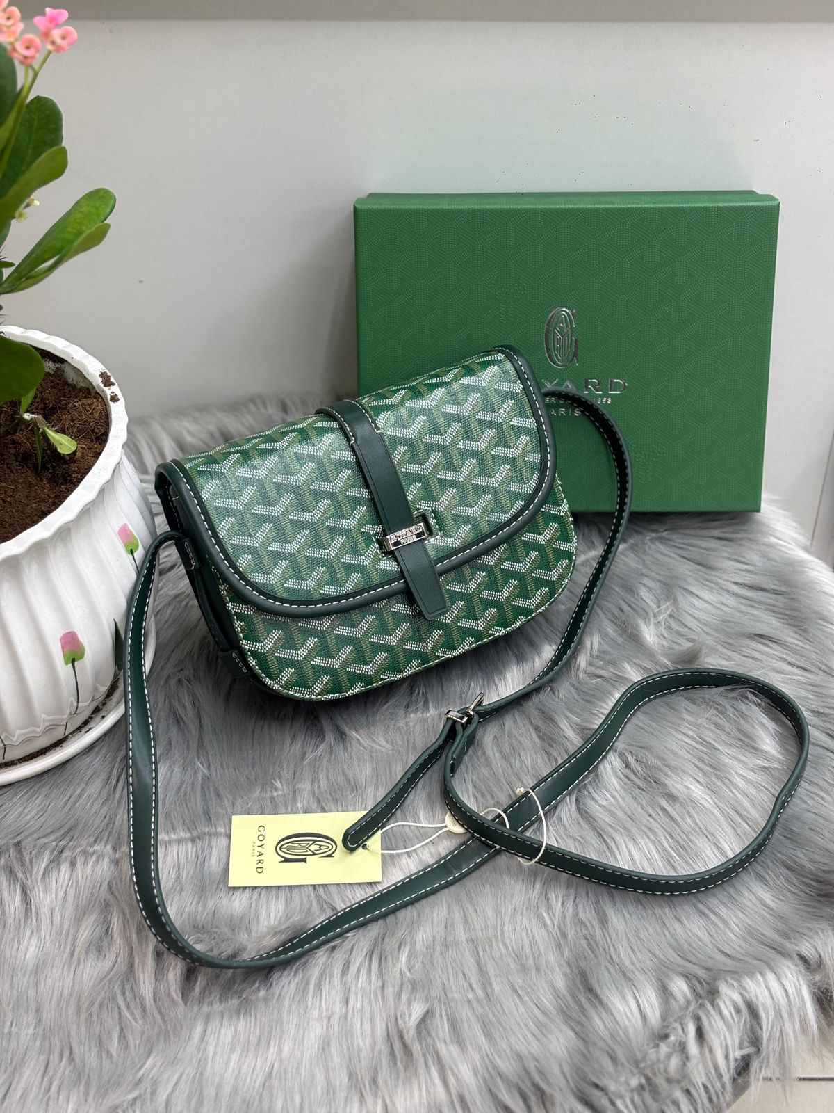 Goyard – Belvédère PM (Green)