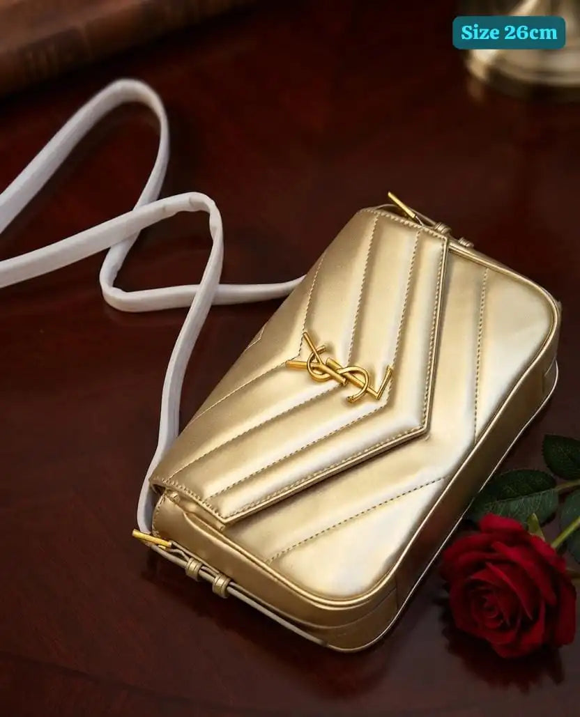 YSL Quilted Crossbody Bag