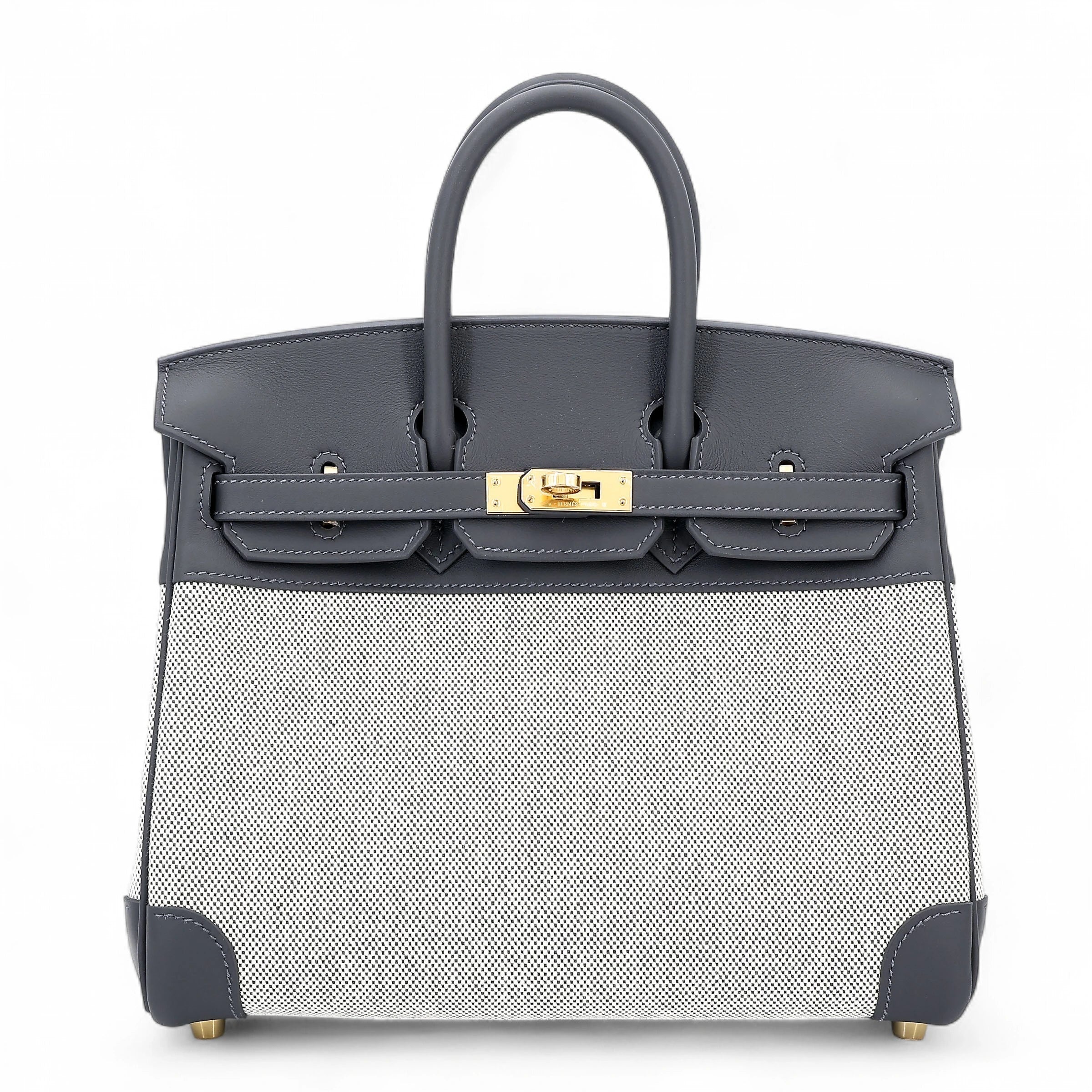 HER Birkin Two-Tone Top Handle Bag