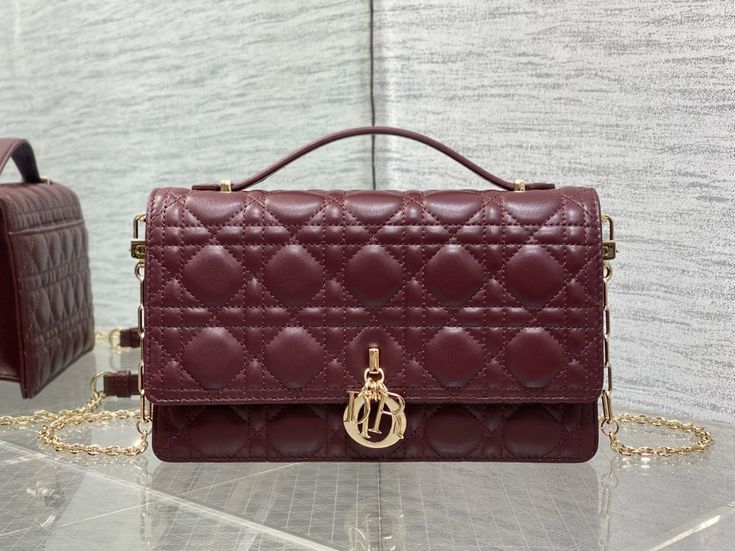 Luxe Mini Quilted Charm Bag – Elegant Edition