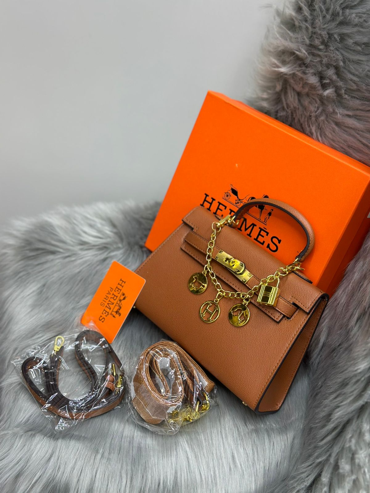 Hermès – Kelly 25 Sellier (Gold Brown)