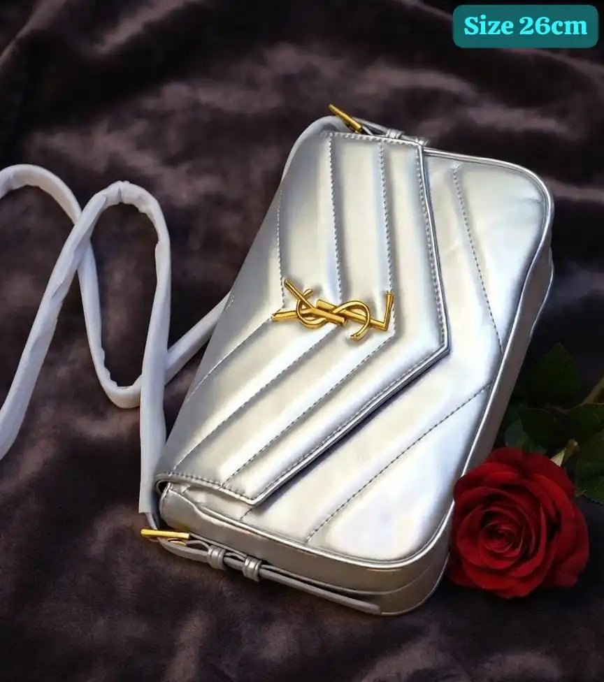 YSL Quilted Crossbody Bag
