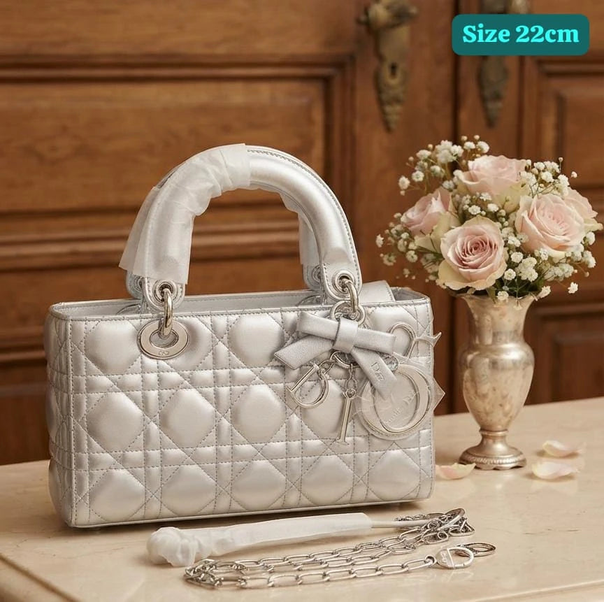 Lady Diour silver hardware