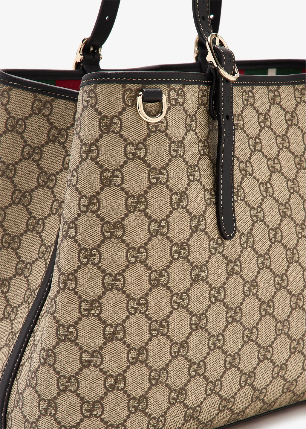 GG Supreme Canvas Convertible Shoulder Bag