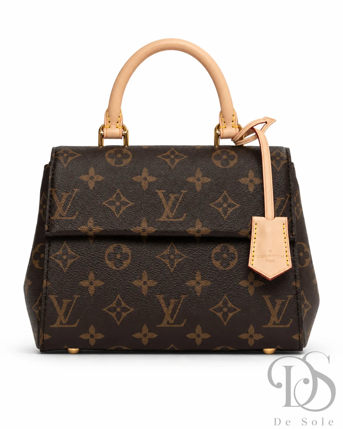 Lv – Top Handle Monogram Satchel (Brown)