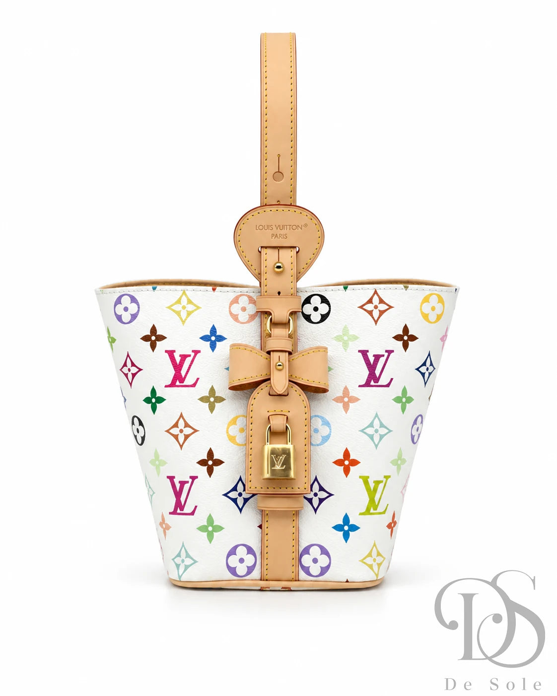 Lv – Multicolor Noé Bucket (White Multicolor Monogram)
