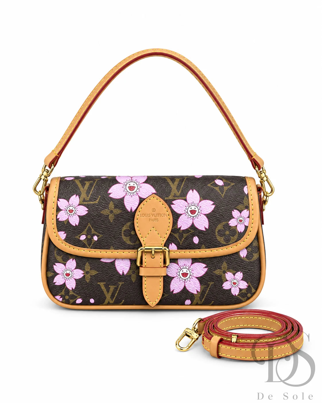 Lv Monogram Cherry Bag