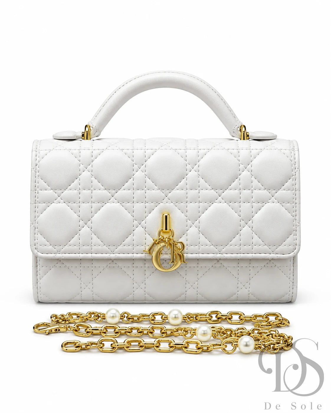 Luxe Mini Quilted Charm Bag – Elegant Edition