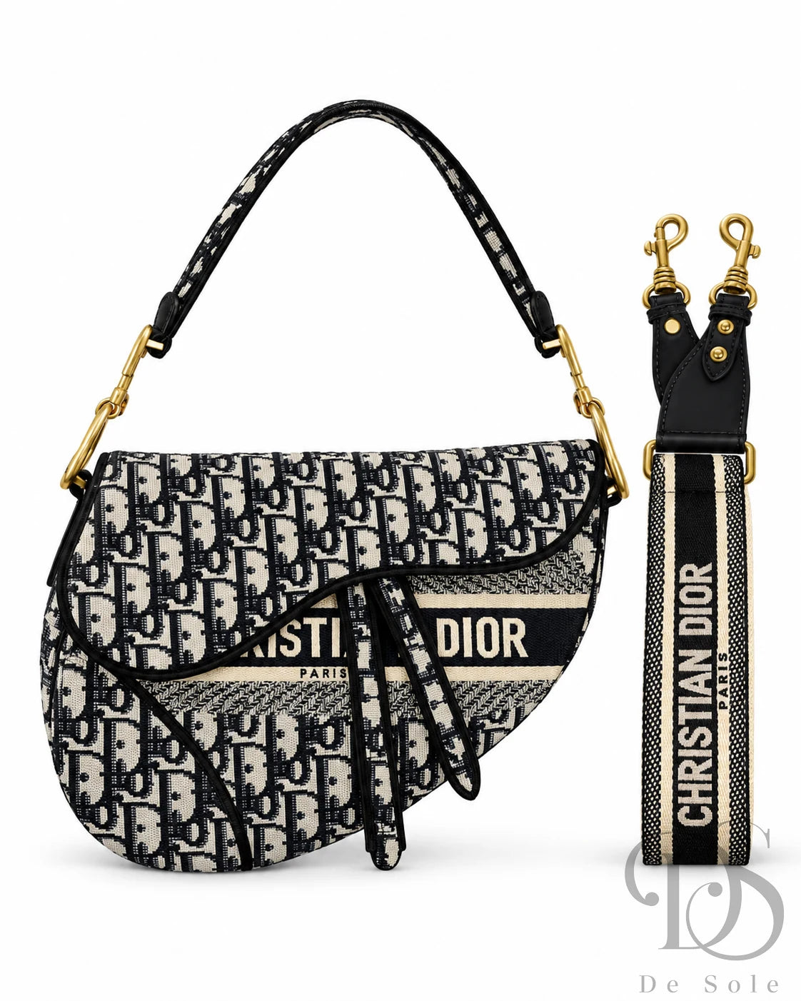 Luxe Saddle Charm Bag – Signature Edition