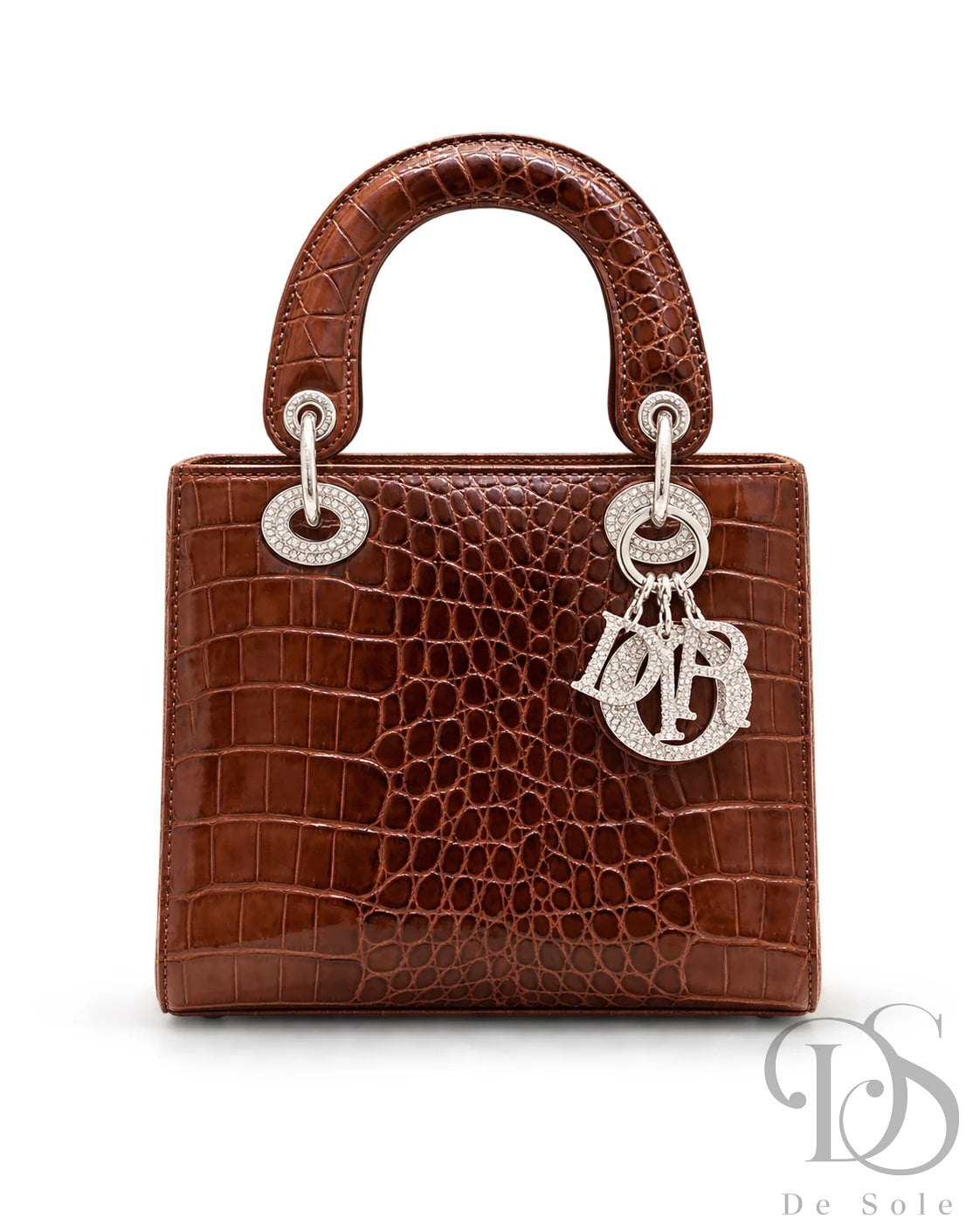 Luxe Croc Lady Bag – Royal Edition