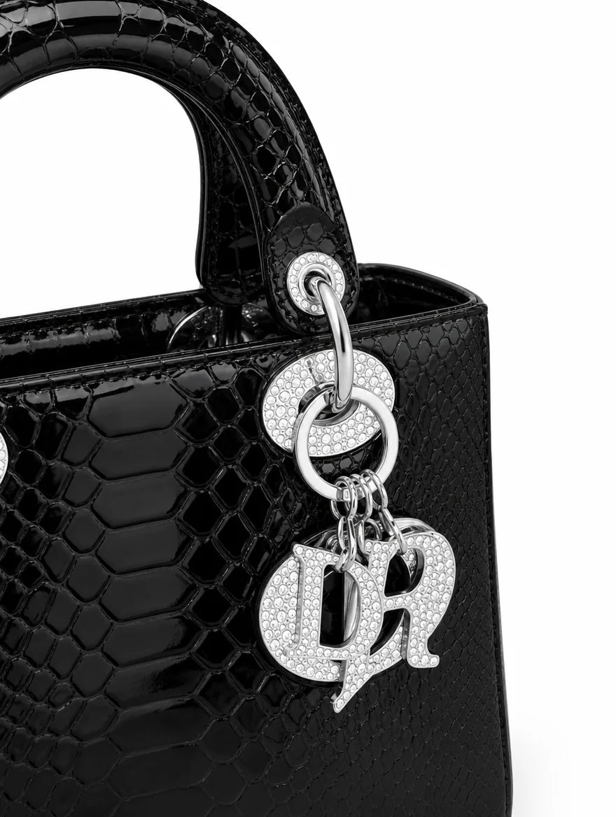 D Mini Structured Handbag - side