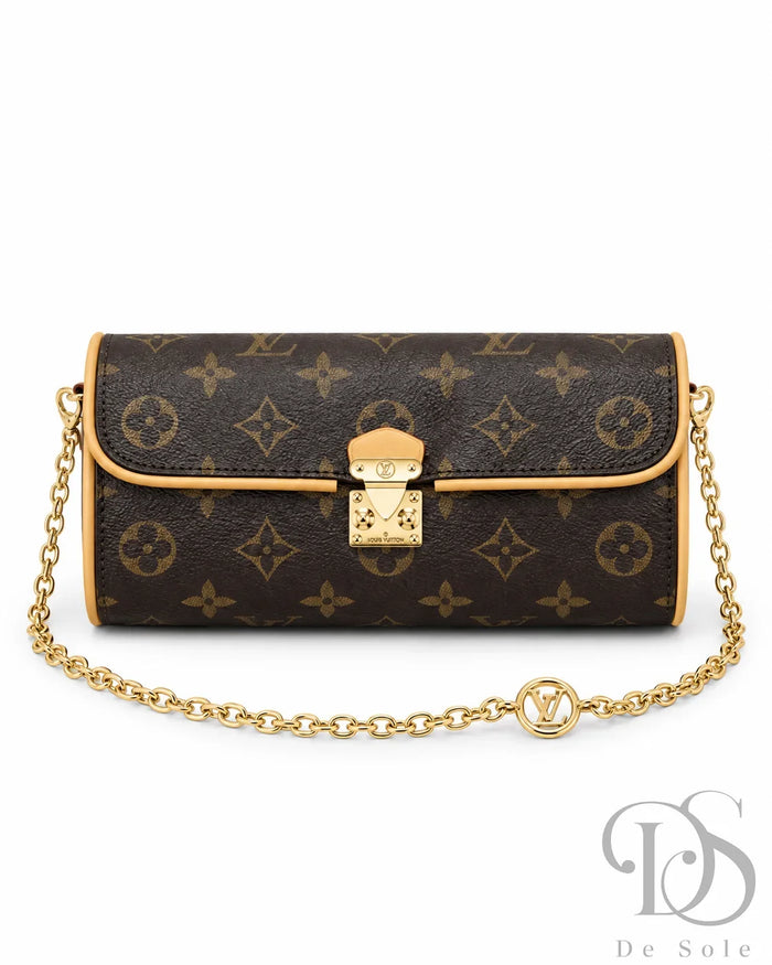 Lv Monogram Cylindrical Evening Chain Bag