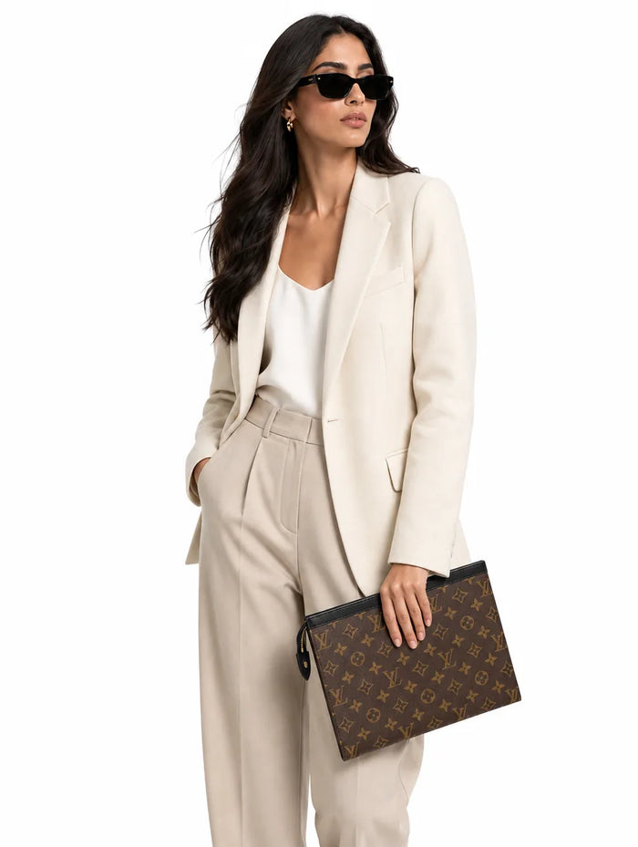Lv Clutch Pouch - model
