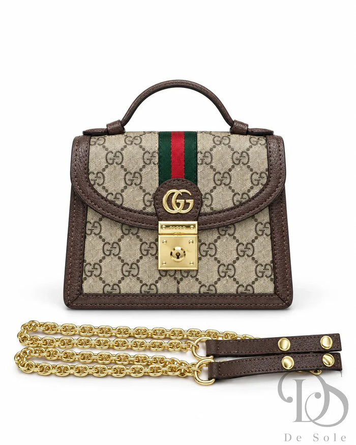 Padlock Mini GG Supreme (Brown)