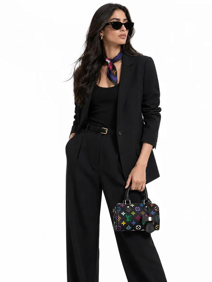 Lv – Mini Speedy Multicolour Monogram (Black) - model