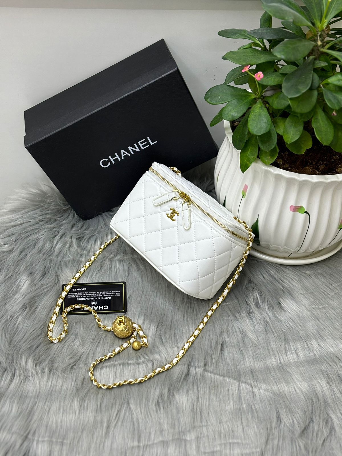 Chanel – Mini Quilted Crossbody Camera Bag