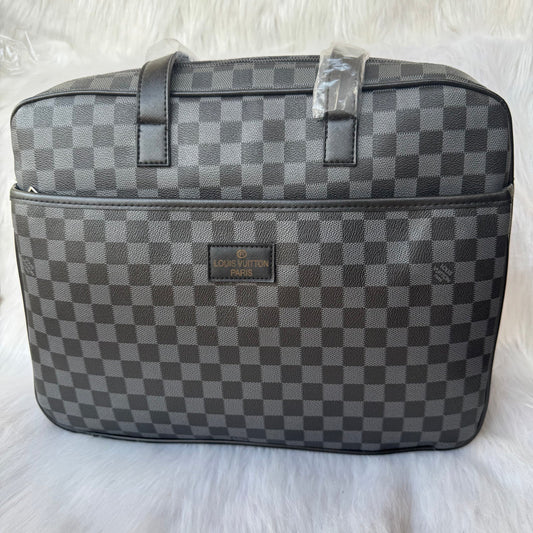 Louis Vuitton Keepall Large Laptop Bag Gray