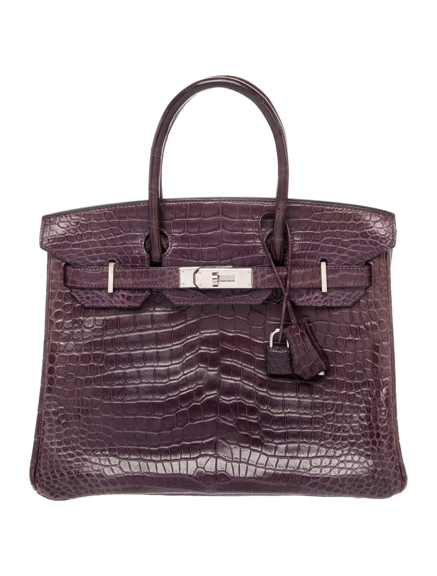 HÉR Birkin Crocodile-Embossed Handbag
