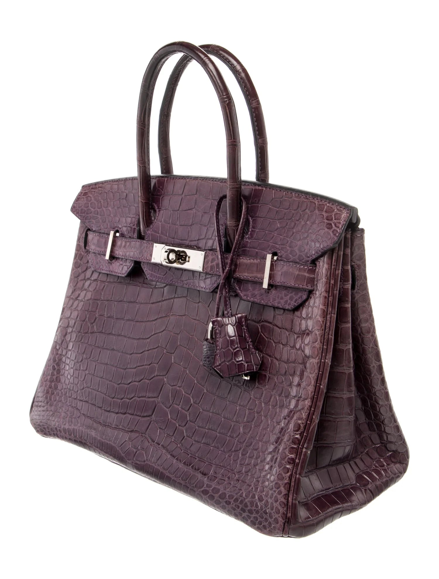 HÉR Birkin Crocodile-Embossed Handbag