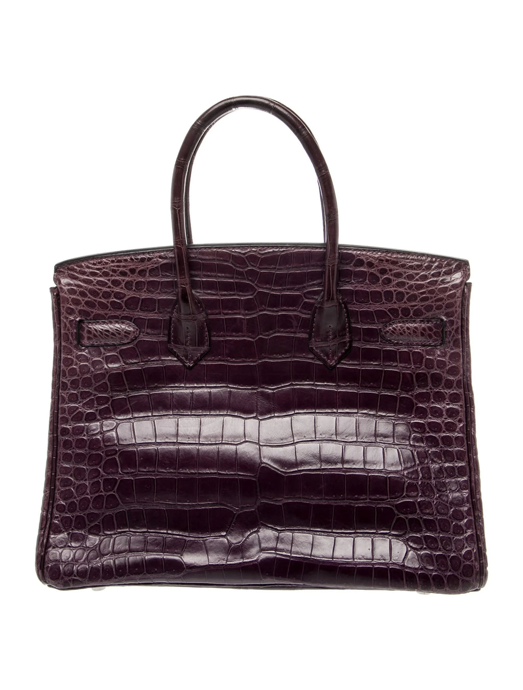 HÉR Birkin Crocodile-Embossed Handbag