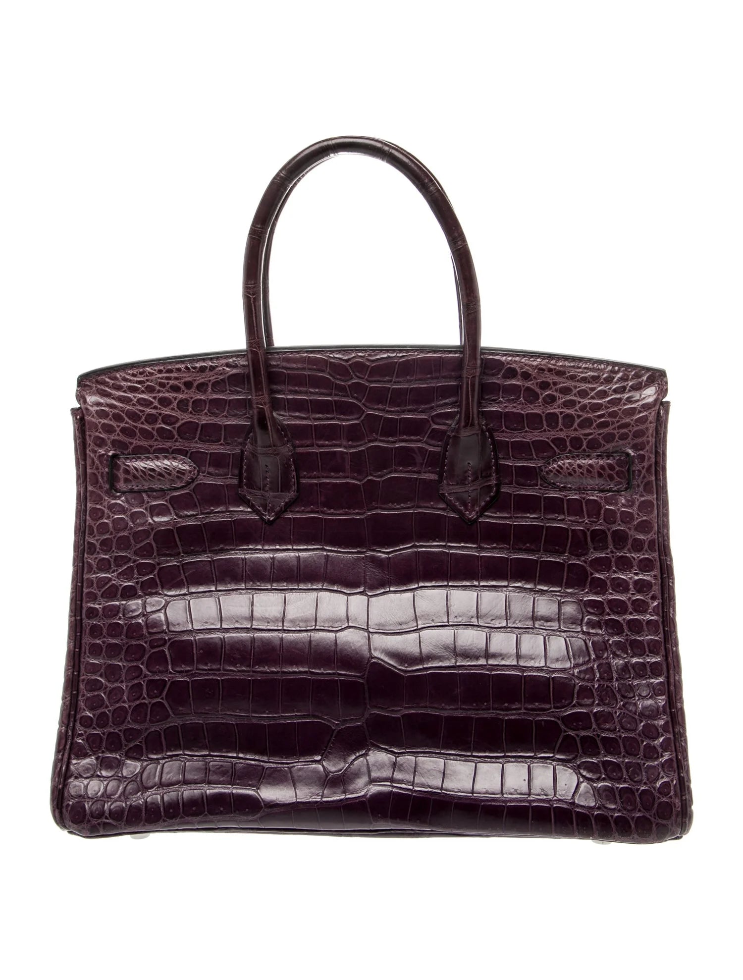 HÉR Birkin Crocodile-Embossed Handbag