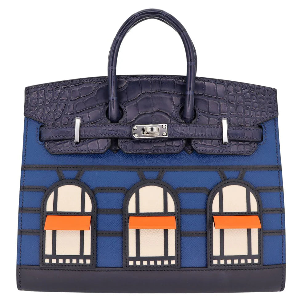 HÉR Limited Edition Window Design Leather Handbag