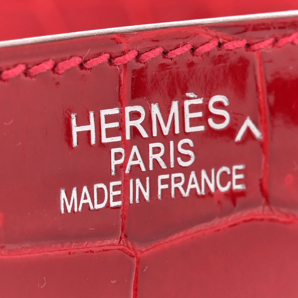 HÉR Birkin Crocodile-Embossed Handbag