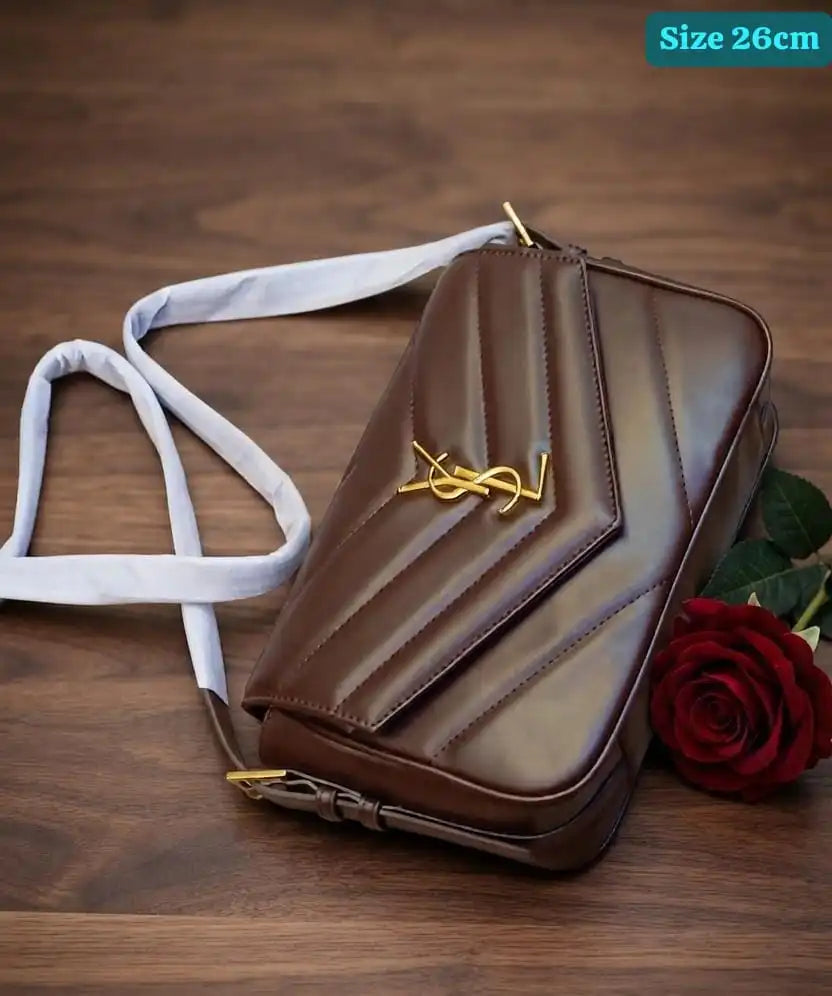 YSL Quilted Crossbody Bag