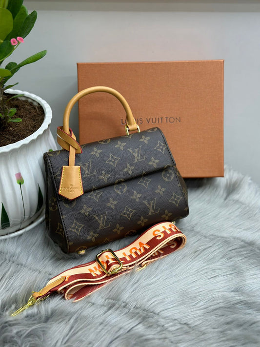 Louis Vuitton – Top Handle Monogram Satchel (Brown)