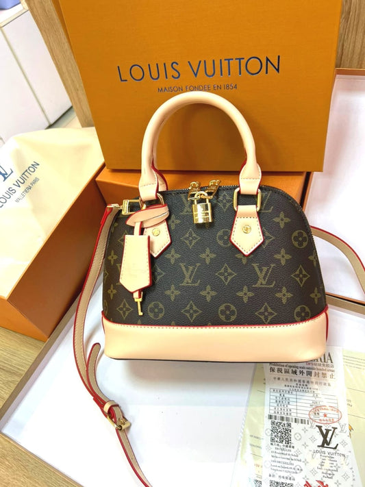 Louis Vuitton Alma BB Monogram – Classic Vachetta Leather Trim