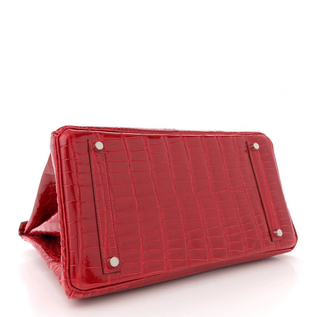HÉR Birkin Crocodile-Embossed Handbag