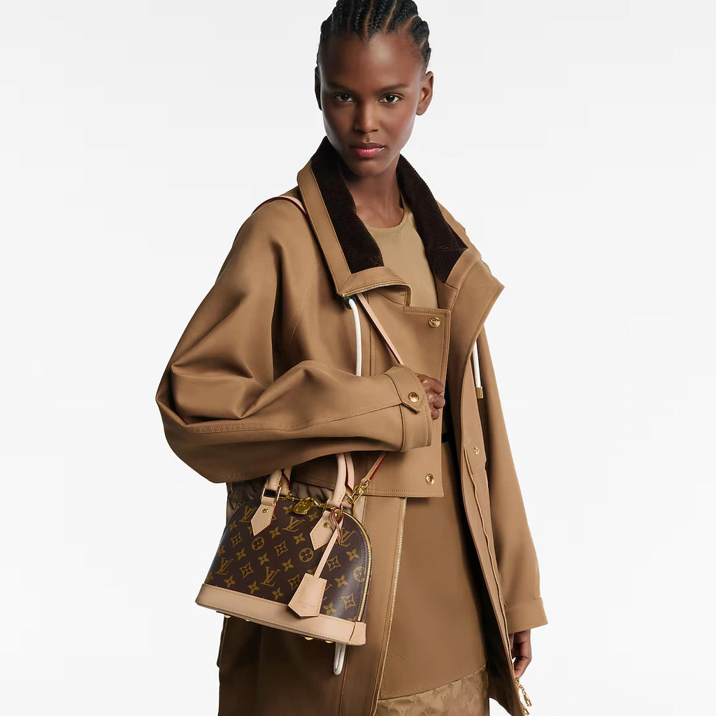 Lv Alma BB Monogram – Classic Vachetta Leather Trim