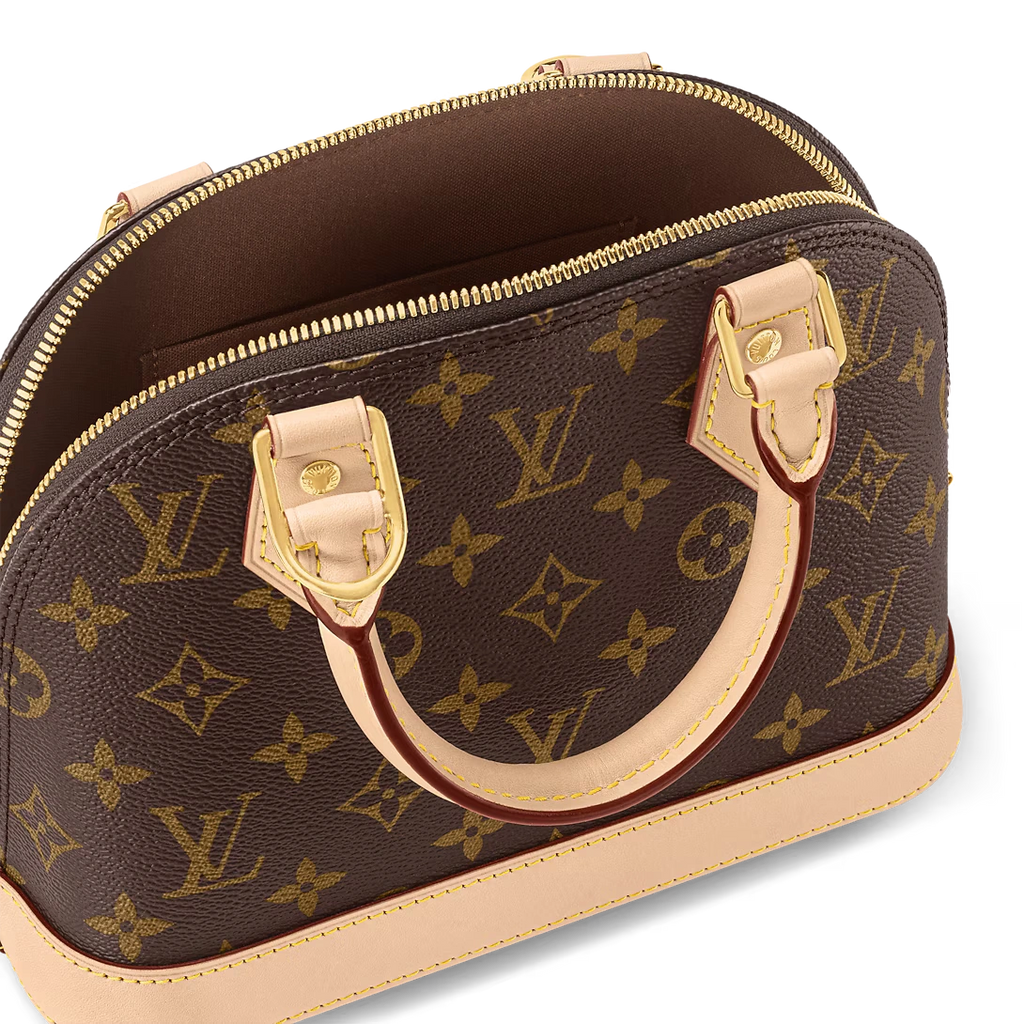 Lv Alma BB Monogram – Classic Vachetta Leather Trim
