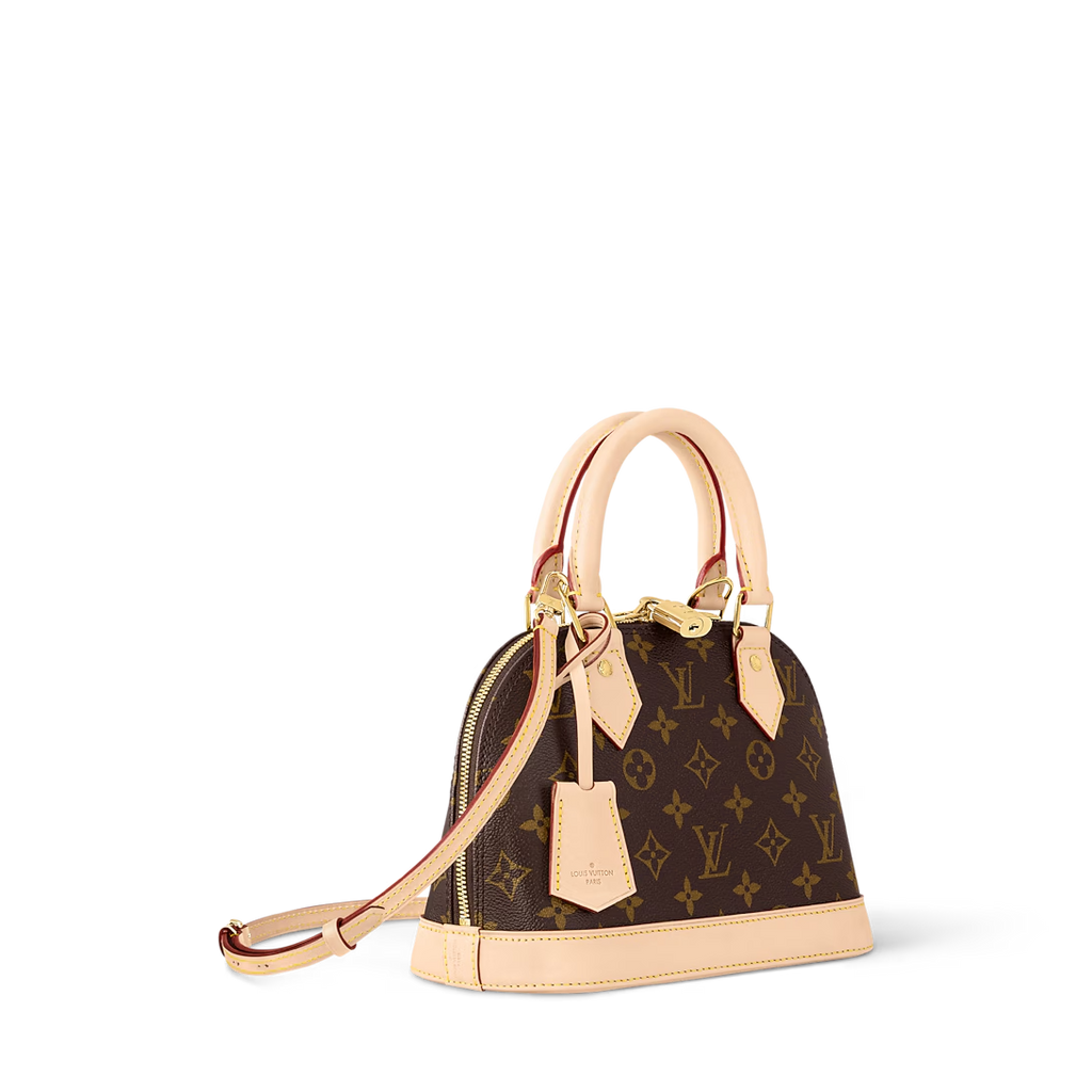 Lv Alma BB Monogram – Classic Vachetta Leather Trim
