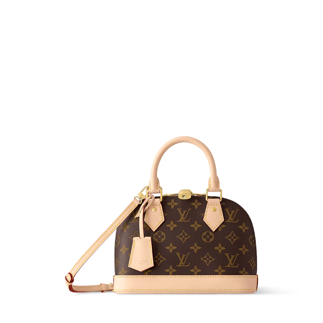 Lv Alma BB Monogram – Classic Vachetta Leather Trim